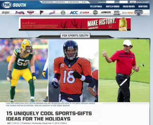 15 Uniquely Cool Sports Holiday Ideas