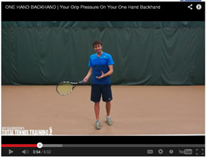 Tennis Video Instruction